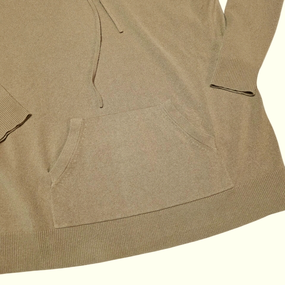 NILI LOTAN SELMA HOODED CASHMERE SWEATER CAMEL S‎ - Picture 6 of 11